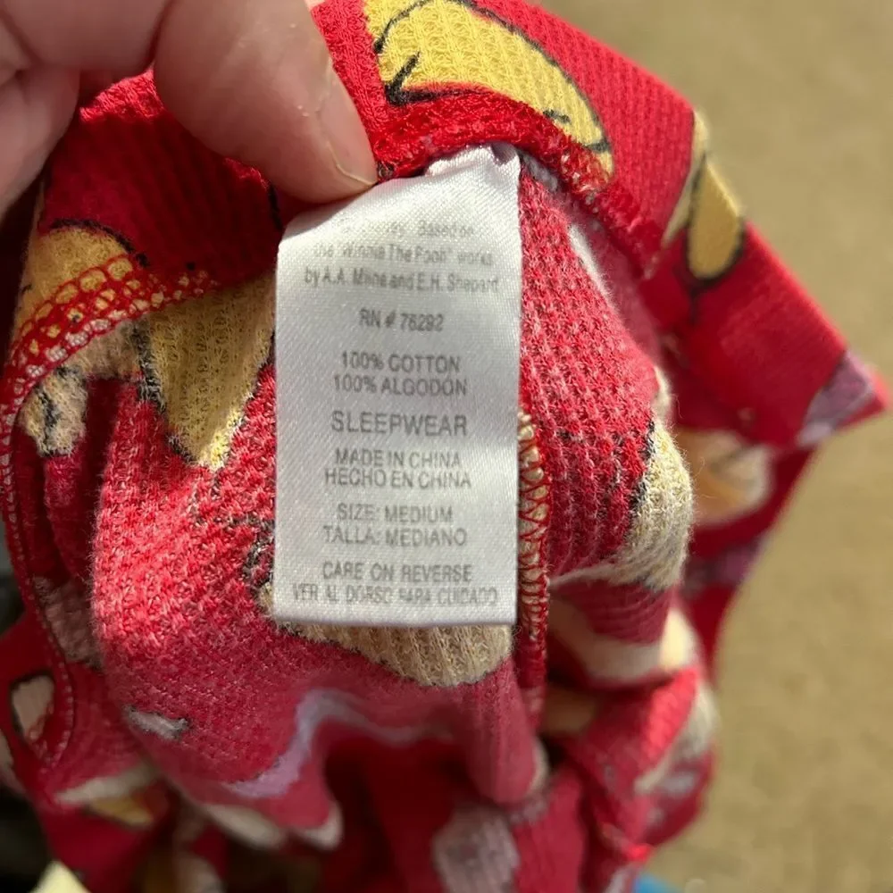 Winnie the Pooh and Piglet Thermal Pajama Pants - Picture 2 of 2